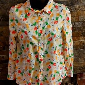 Talbots Size S Petite Blouse